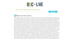 Desktop Screenshot of doc-live.com